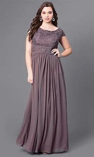 Image result for Plus Size Long Prom Dresses