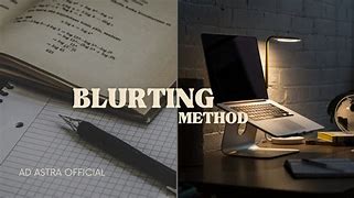 Image result for Blurting Memory Technique