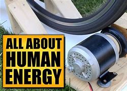 Image result for Human Power Generator Bicycle