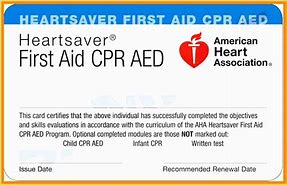 Image result for CPR Cards Printable