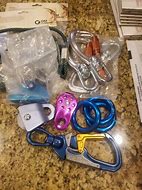 Image result for Prusik with Swivel Carabiner