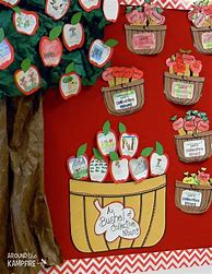 Image result for Preschool Apple Bulletin Board Ideas