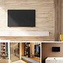 Image result for TV Wall with Floating Shelves