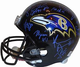 Image result for Autographed Football Helmets