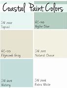 Image result for Sherwin-Williams Coastal Paint Colors