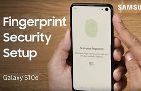 Image result for Samsung Galaxy S10 Fingerprint Sensor