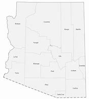 Image result for Arizona Political Map