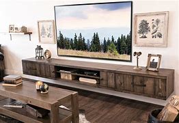 Image result for Floating Wall Unit TV Anthacite and Wood