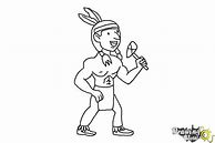 Image result for Easy Native American Indian Drawings