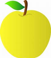 Image result for Yellow Apple Clip Art Free