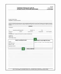 Image result for Real Estate Contract Offer and Acceptance