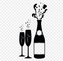 Image result for Silhouette Champagne Bottle Images. Free
