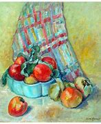 Image result for Flower and Apple Still Life