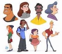 Image result for Cartoon Character Concept Art