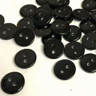 Image result for Black Oval Sewing Buttons