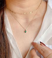 Image result for Emerald Pendant Necklace