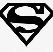 Image result for Superman Sign Black and White
