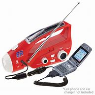 Image result for Emergency Crank Radio Cell Phone Charger