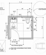 Image result for ADA Bathroom Dimensions Layout
