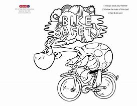 Image result for Bike Helmet Coloring Page