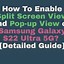 Image result for Samsung Galaxy Split Screen