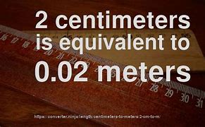 Image result for How to Convert Centimeters to Meters