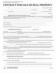 Image result for Real Estate Land Contract Form