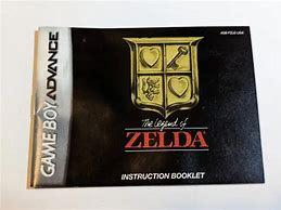 Image result for Zelda Instruction Manual