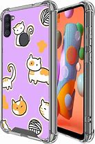 Image result for Beige Phone Case Girl for Samsung A11 Clear
