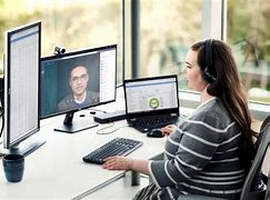 Image result for Microsoft Teams Woman Office