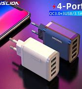 Image result for 4 Port USB Charger
