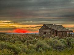 Image result for Big Cabin Sunset Image