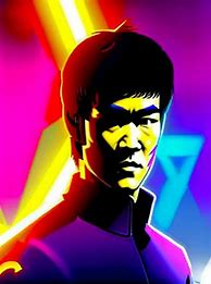 Image result for Bruce Lee Art Fallout