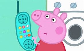 Image result for Peppa Pig Hangs Up
