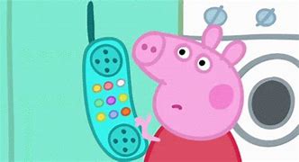 Image result for Peppa POG Hanging Up the Phone