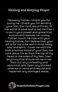 Image result for Health Prayer Healing