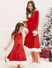 Image result for Ladies Christmas Gown and Matching Family Pajamas