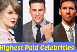 Image result for Highest Paid Celebrity in the World