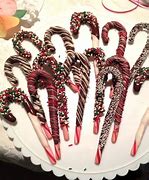 Image result for Chocolate Dipped Candy Canes