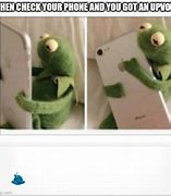 Image result for Kermit Meme Checking Phone