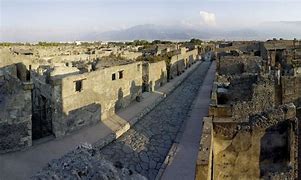 Image result for Pompeii Volcano and City