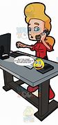 Image result for Cartoon Answering Phone with Food