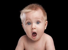 Image result for Surprised Face Funny Baby Meme