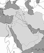 Image result for Blank Middle East Map Israel