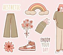 Image result for Sticker Aesthetic You Can Draw