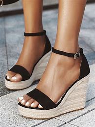 Image result for Black Ankle Sandals