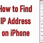 Image result for Check iPhone IP Address