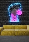 Image result for Canvas Wall Art Neon Sign