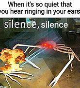 Image result for Japanese Spider Crab Silence Brand Meme