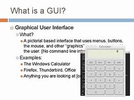 Image result for GUI Definition